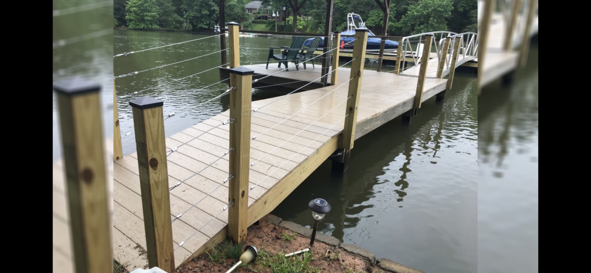 Dock with New Decking